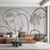 affreschieaffreschi wallpaper design interior modern architecture walldecoration interiors interiordesigner interiorarchitecture interiordesignideas luxury wallpapers artisticwallpaper wall home inspirationdecorating decor panoramique hotel faces colors