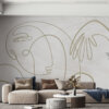 affreschieaffreschi wallpaper design interior modern architecture walldecoration interiors interiordesigner interiorarchitecture interiordesignideas luxury wallpapers artisticwallpaper wall home inspirationdecorating decor panoramique hotel faces colors