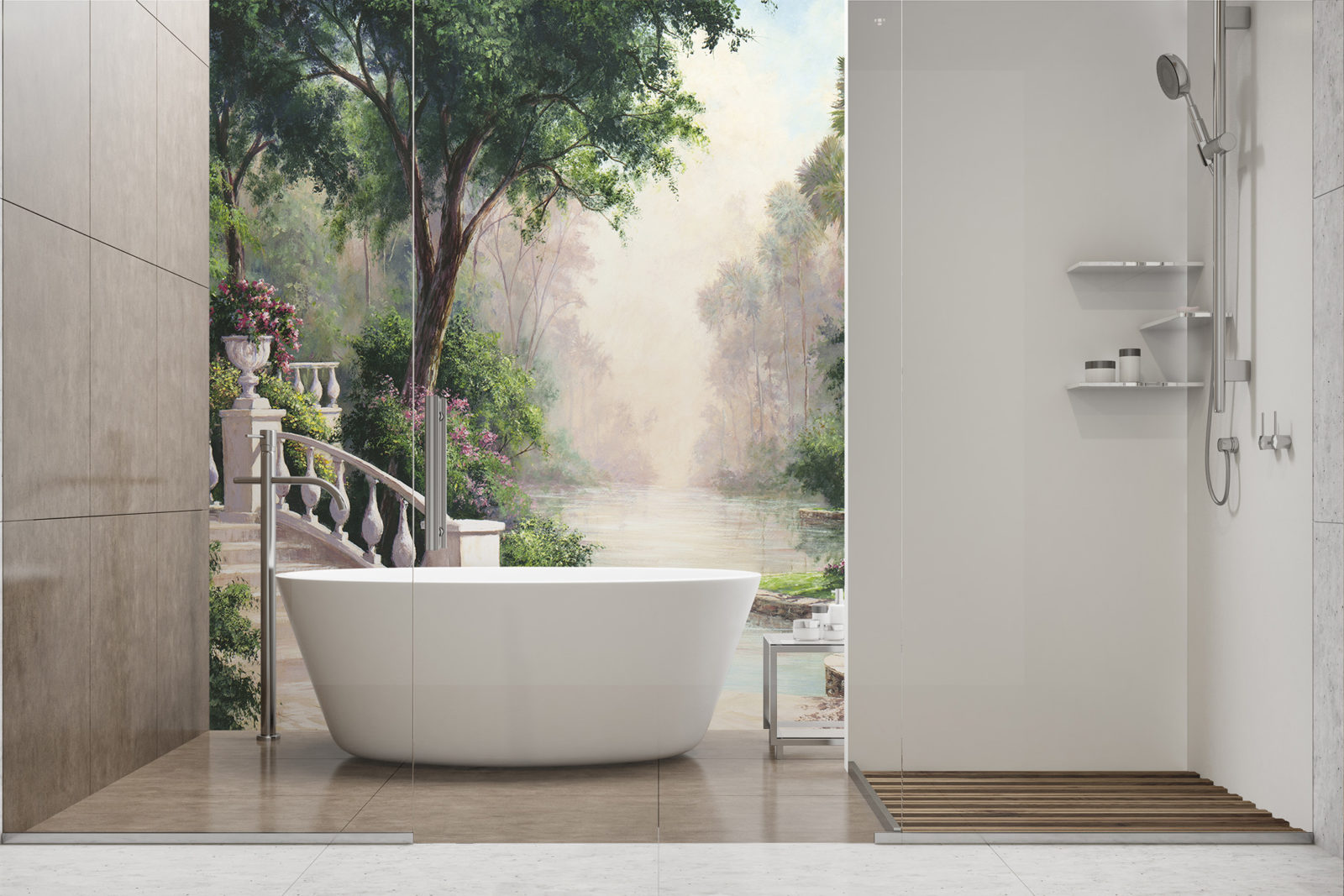 LANDSCAPES AND TROMPE L'OEIL
